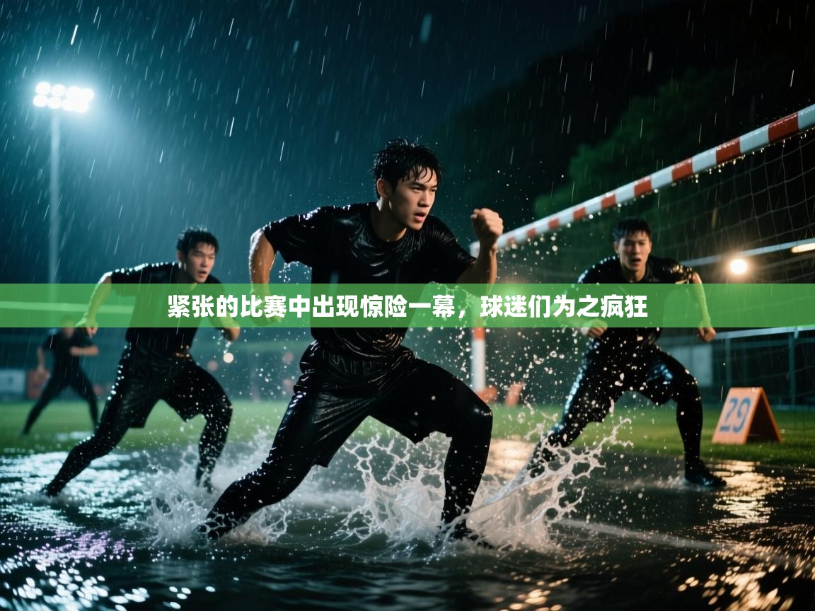 紧张的比赛中出现惊险一幕，球迷们为之疯狂
